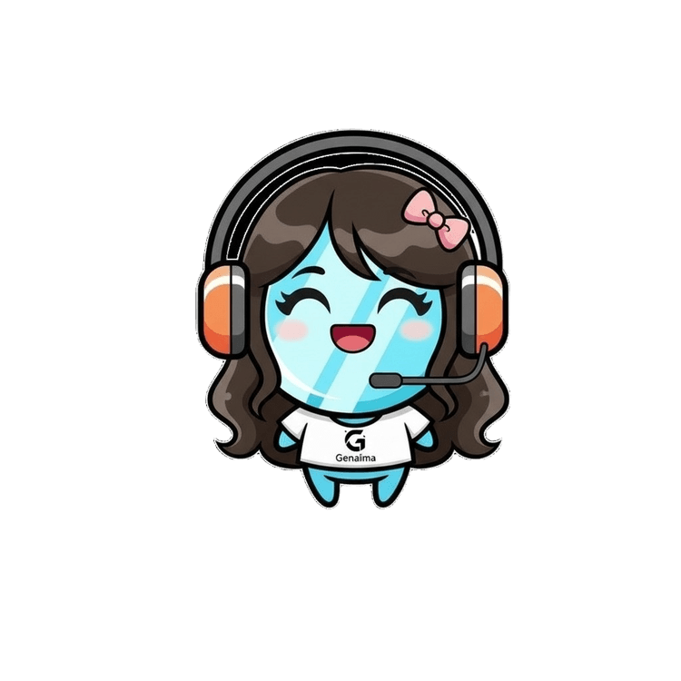 Genaima mascot completing an AI readiness checklist